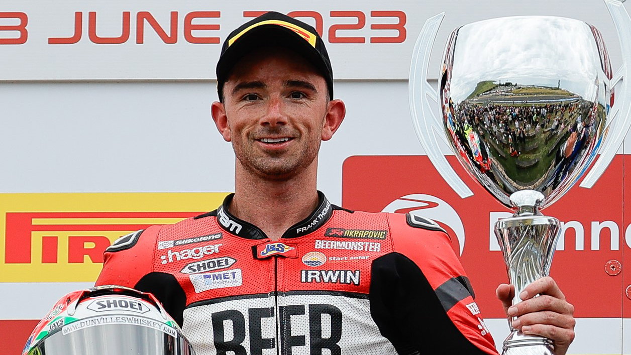 Knockhill, 2023, BSB, Glenn Irwin, Race three